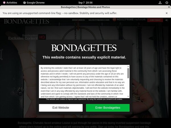Bondagettes.com Snapchat