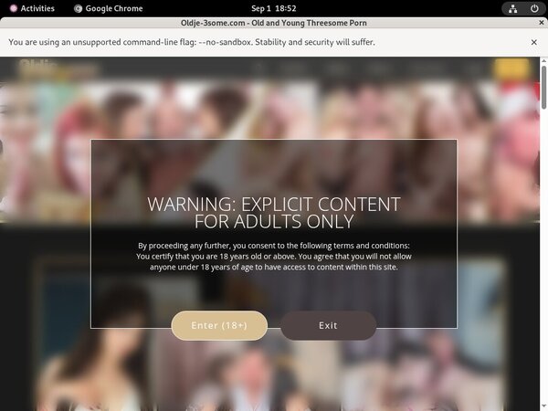 Discount Oldje 3Some Trial Membership Discount Oldje 3Some Trial Membership