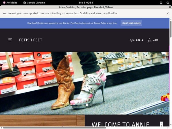 Discount On AnnieFootsies Discount On AnnieFootsies
