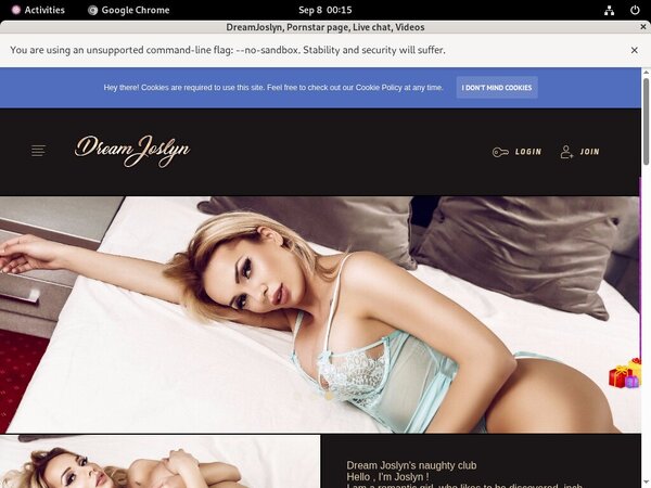 Dreamjoslyn.modelcentro.com Account Login