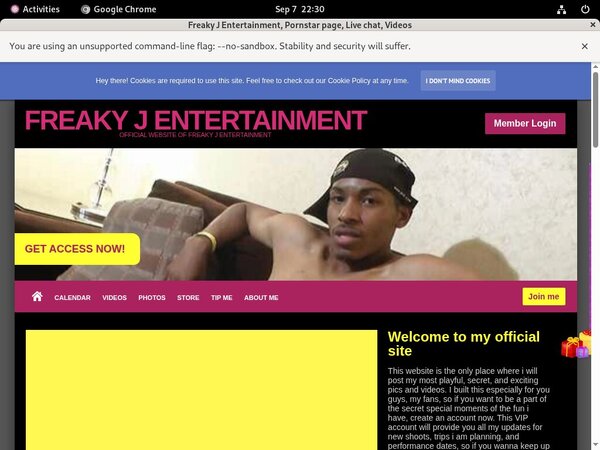 Freaky J Entertainment Membership Trial Freaky J Entertainment Membership Trial