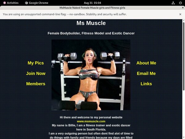 Free Msmuscle Acounts