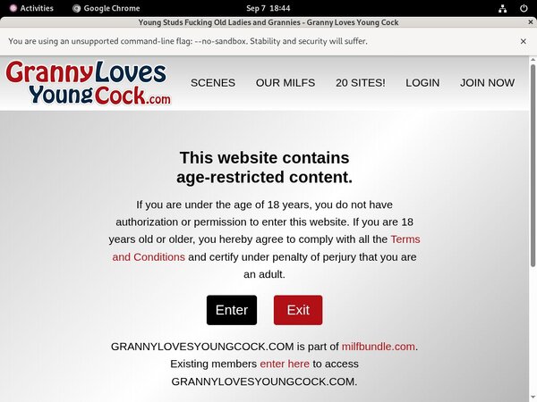 Grannylovesyoungcock Foto