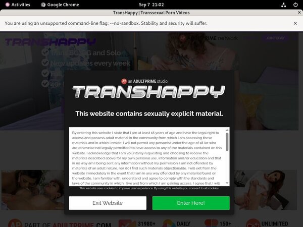Gratis Trans Happy Konto