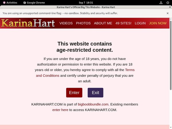 Karina Hart Passwords 2018