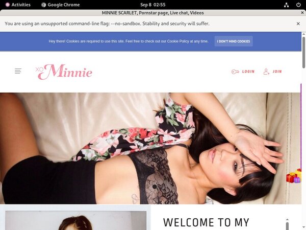 MINNIE SCARLET Checkout Page MINNIE SCARLET Checkout Page