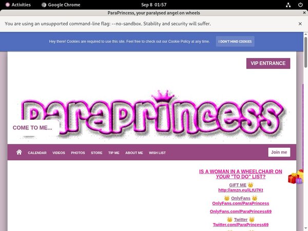 ParaPrincess Free Trial Code ParaPrincess Free Trial Code