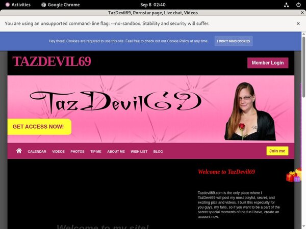 TazDevil69 Account Free TazDevil69 Account Free