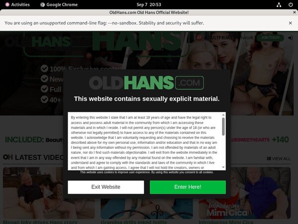 Free Old Hans Premium Login Free Old Hans Premium Login