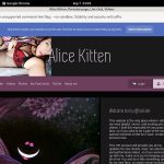 Free Alicekitten.modelcentro.com Username