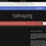 SoAmayzing Password And Login